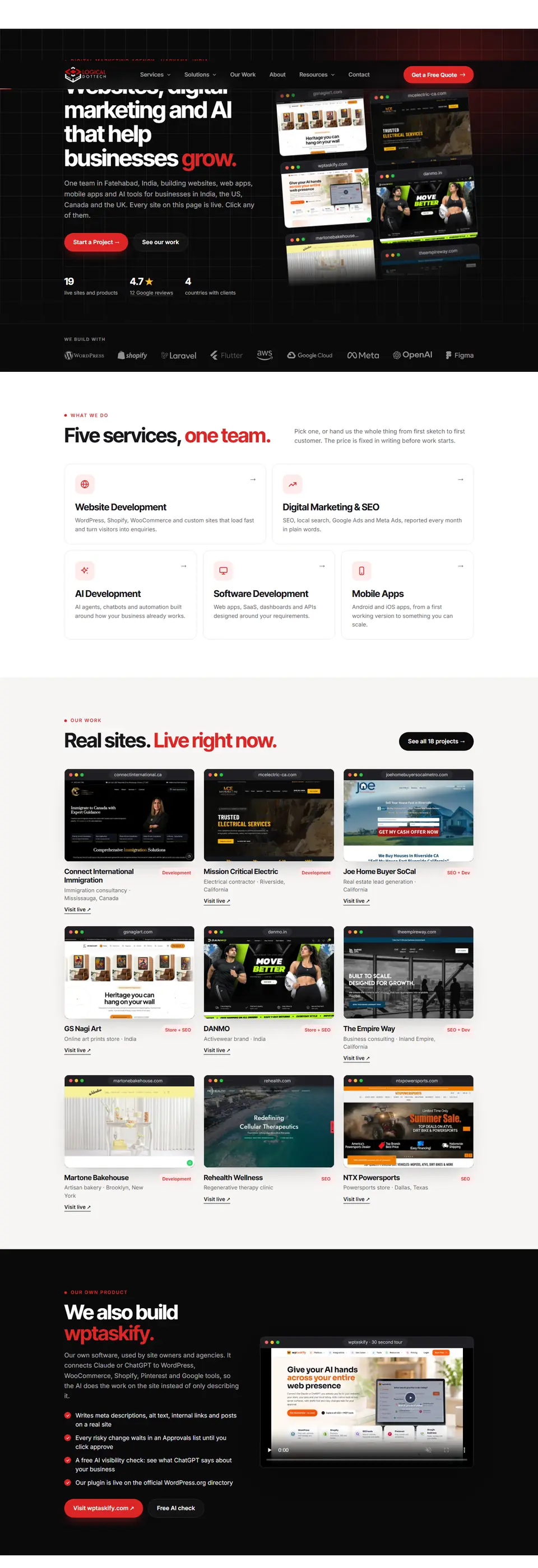 Logical Dottech website