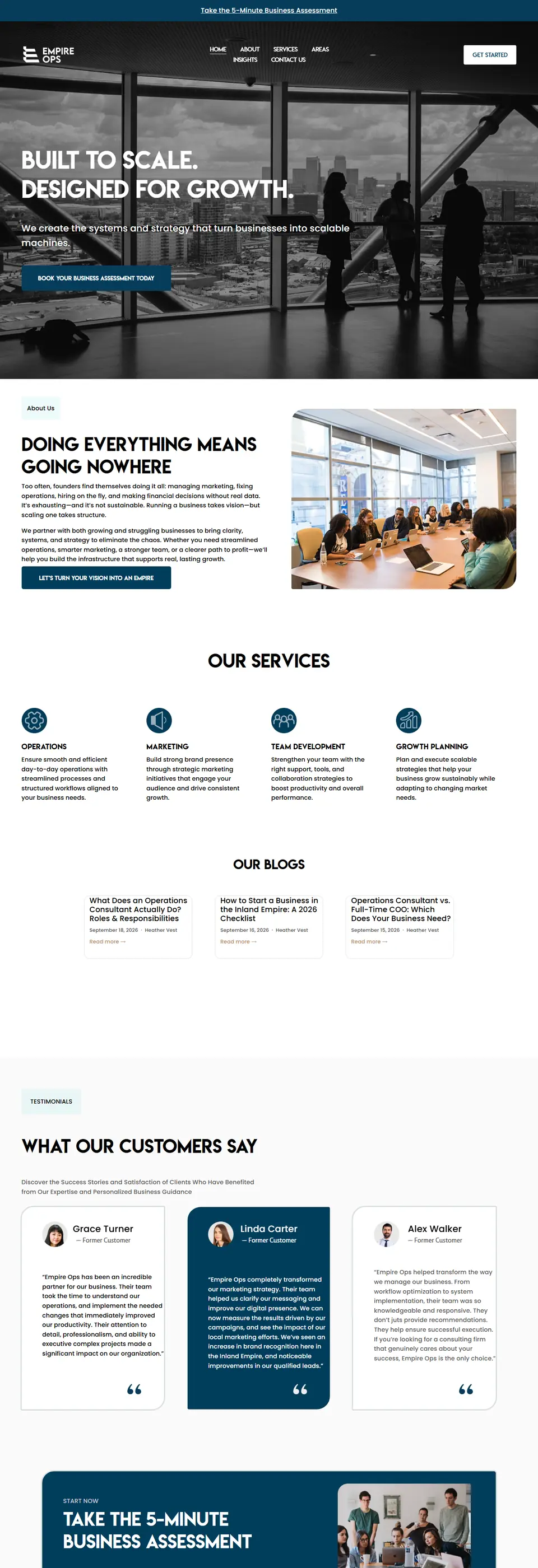 The Empire Way website
